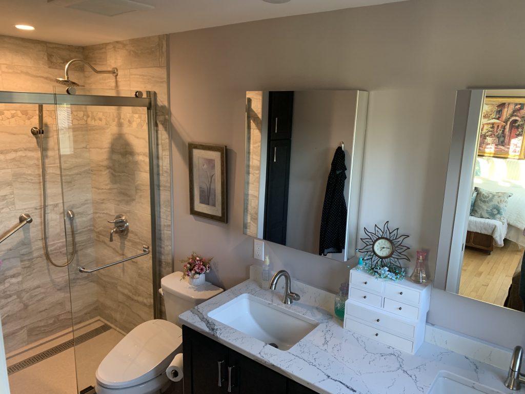 bathroom shower remodel