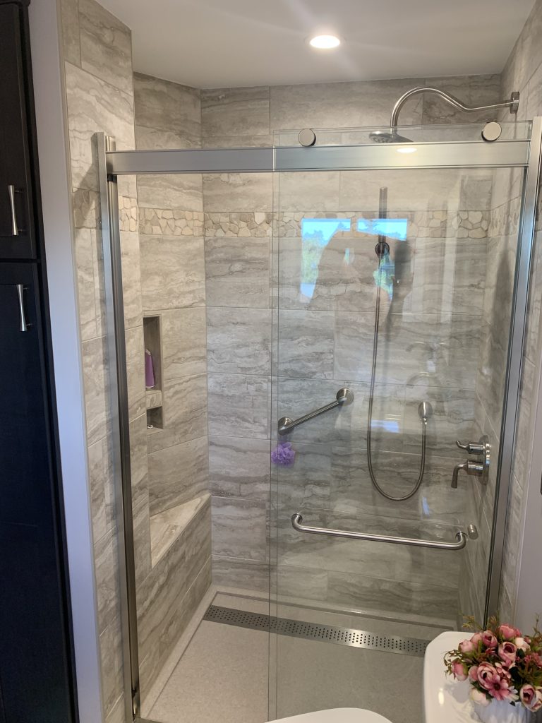 bathroom shower remodel